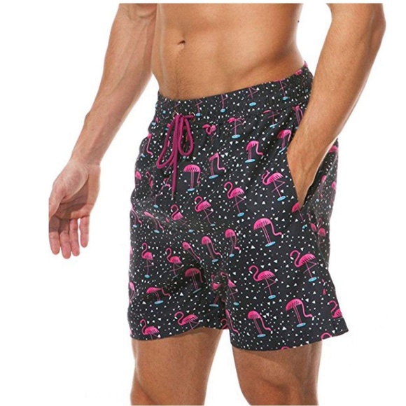 Men's Swim Trunks Quick Dry Beach Shorts - Picture 5 of 7